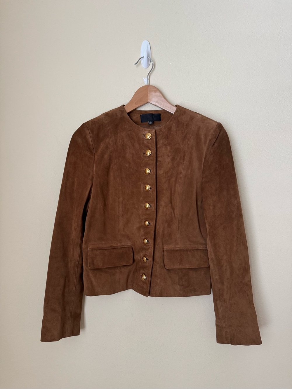 Nili Lotan Nanon Suede Jacket Martora Sz 2